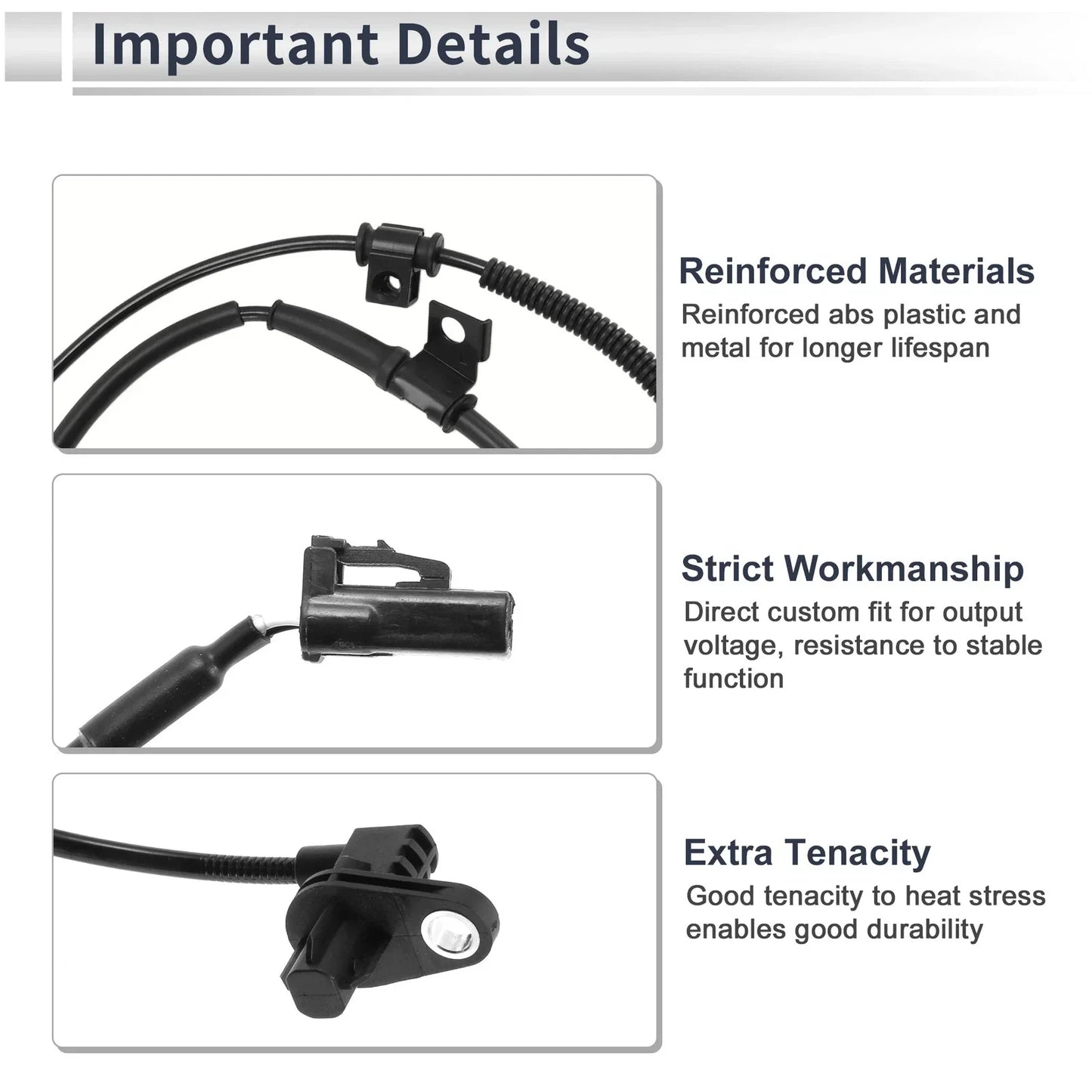 ABS Wheel Speed Sensor for Hyundai I30 (2007-2012)