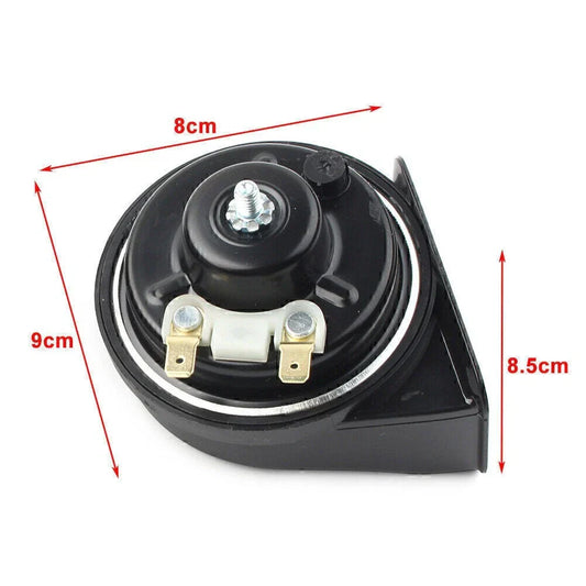 12V Snail Horn 125db Loud Dual Pitch for Honda, Ford, BMW, Universal