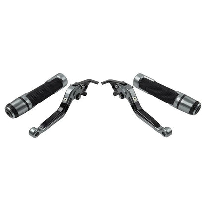 Titan Extendable Brake Clutch Lever Grip Set for Ducati Panigale (2016-2020)