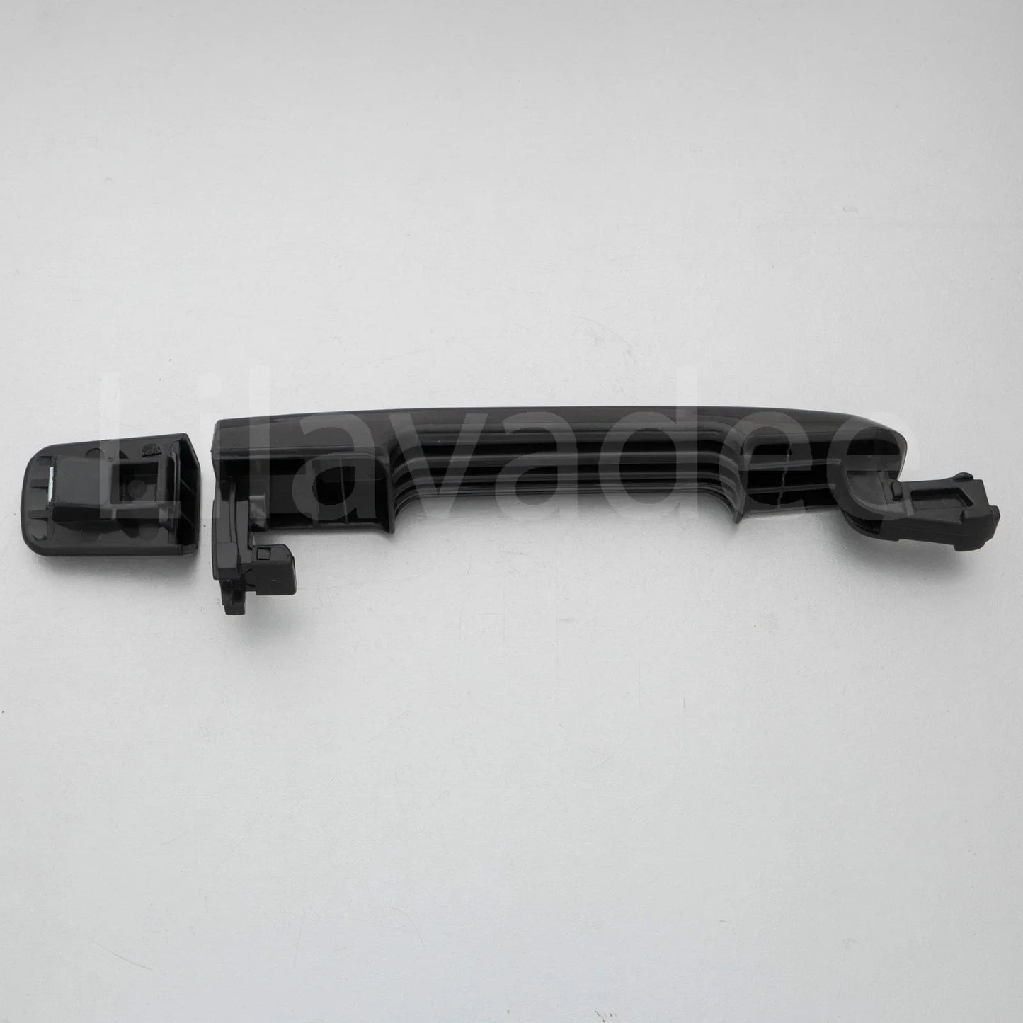 Black Glossy Outer Exterior Door Handle Left for Isuzu D-Max (2012-2016)