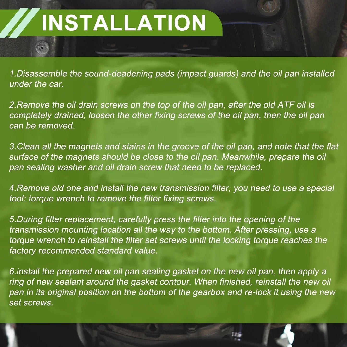 Transmission Filter for Hyundai Santa Fe (2013-2018)