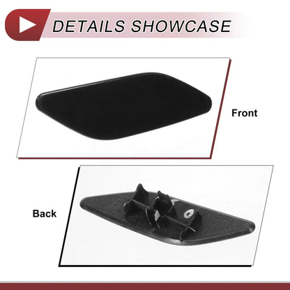 Front Right Washer Nozzle Cover for Lexus ES300h (2019-2022) - Black 1 x Cap