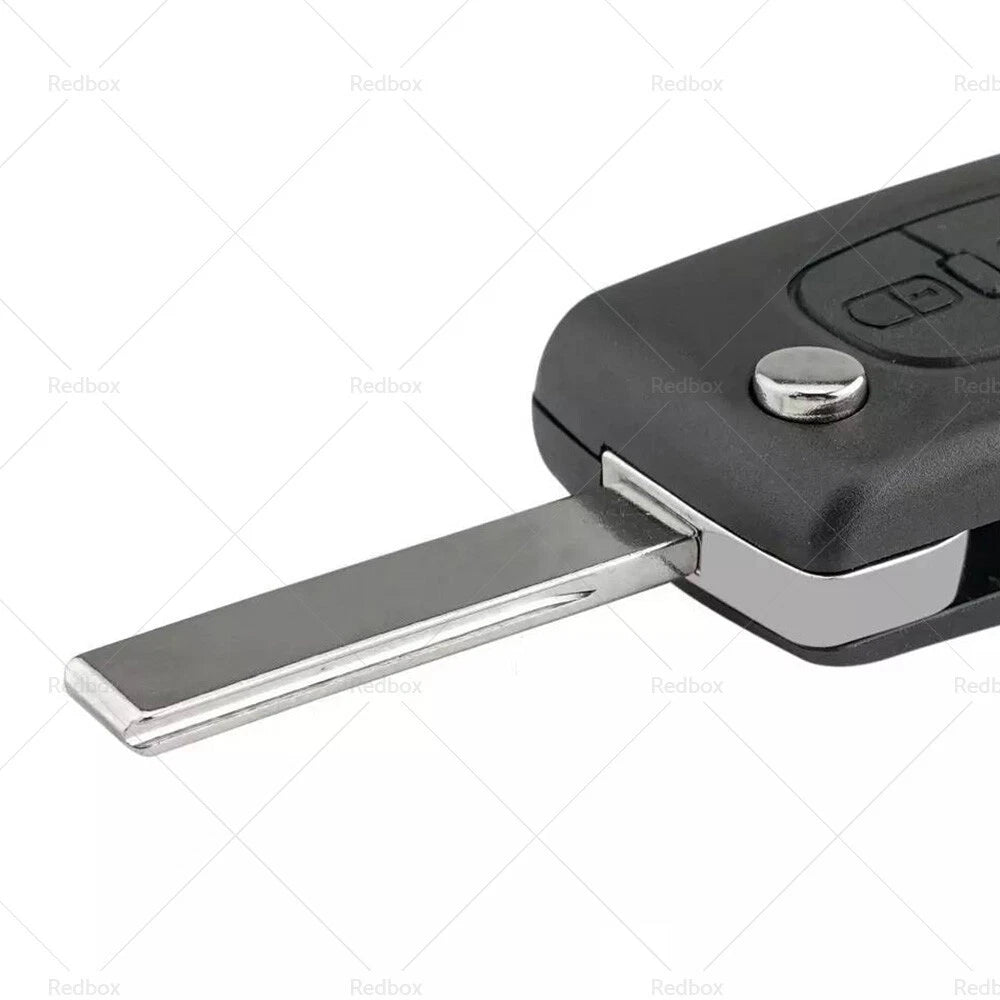 Remote Car Key Fob 2-Buttons 433FSK for Peugeot 207 307 308 407 807