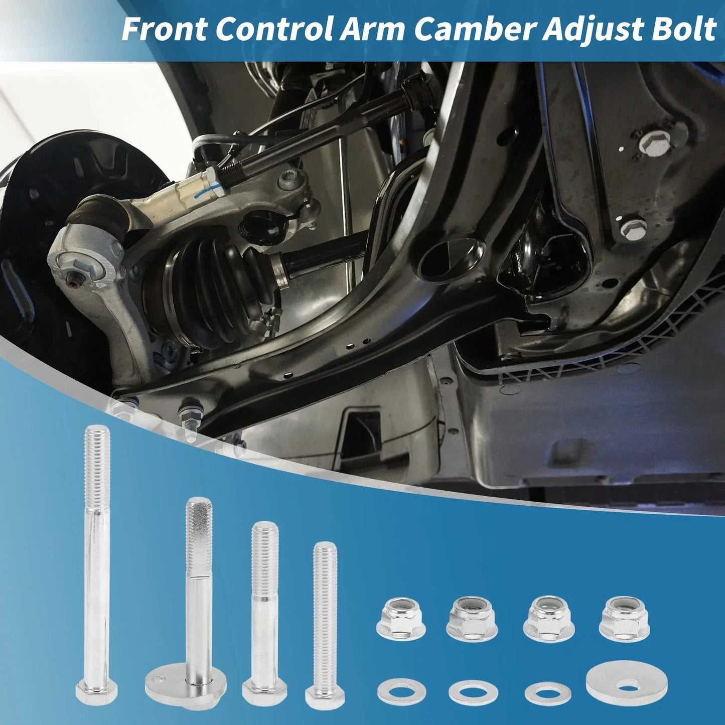 Front Control Arms Cam Bolt for Dodge Ram 1500 2500 3500 (2003-2009)