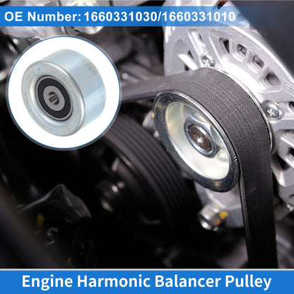 Drive Belt Idler Pulley for Toyota 4Runner (2003-2009) - 1 x Quality Replacement