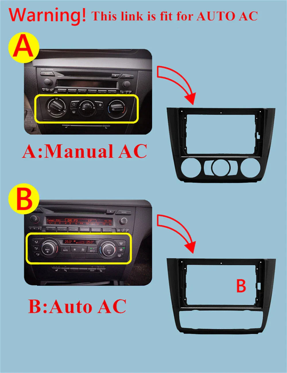 10.33'' GPS Car Head Unit for BMW 1-Series E81 E82 E87 E88 (2004-2012)