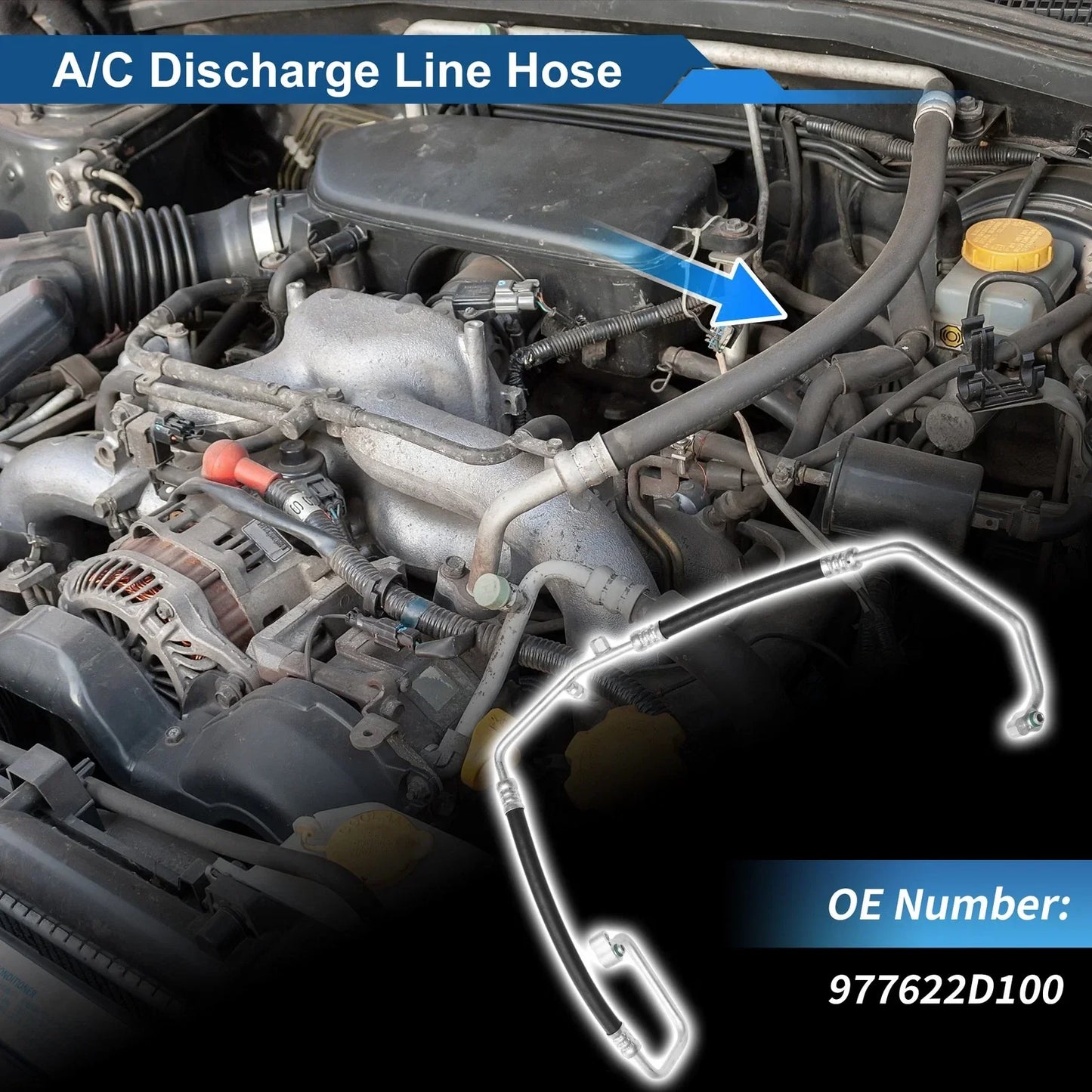 A/C Refrigerant Liquid Hose for Hyundai Elantra (2001-2006)