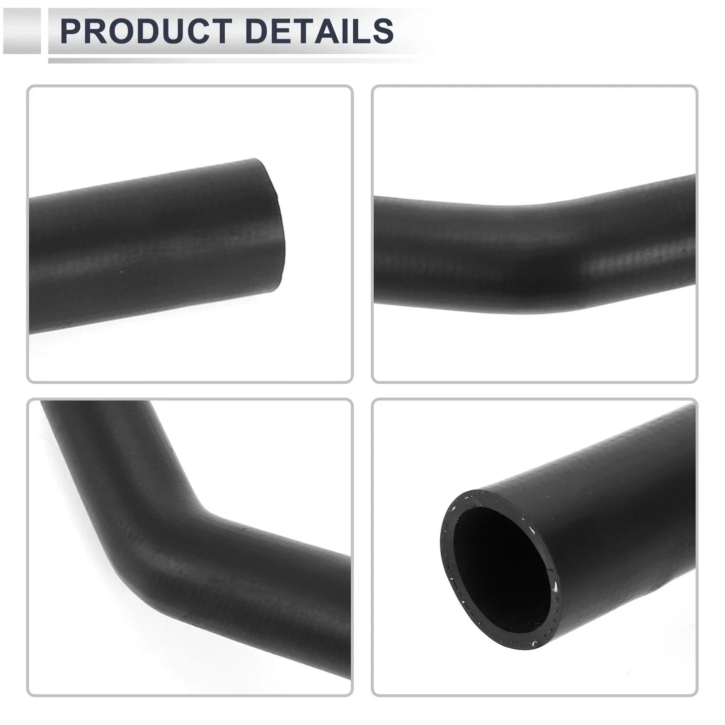 Radiator Coolant Hose for Honda Accord 2.4L (2003-2007) - Rubber 1 x Hose