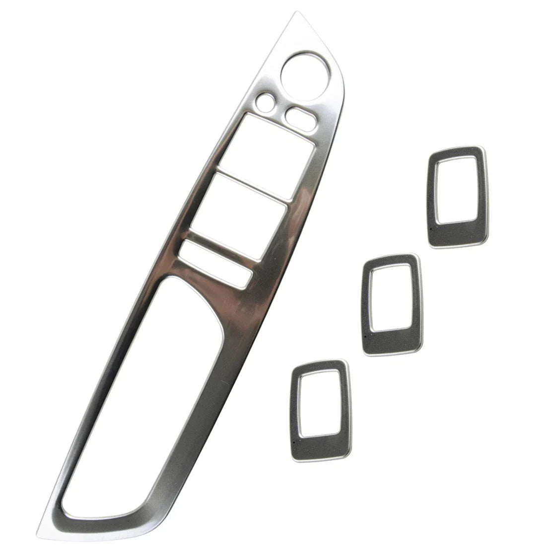 Stainless Steel Window Switch Cover Trim for BMW X5 E70, X6 E71 (2007-2014)
