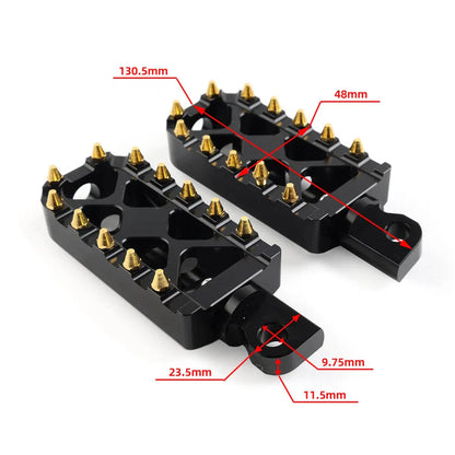 MX Style Foot Pegs for Harley Touring Softail Dyna