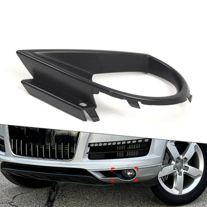 Front Bumper Fog Lamp Cover Left 1x for Audi Q7 (2010-2015)