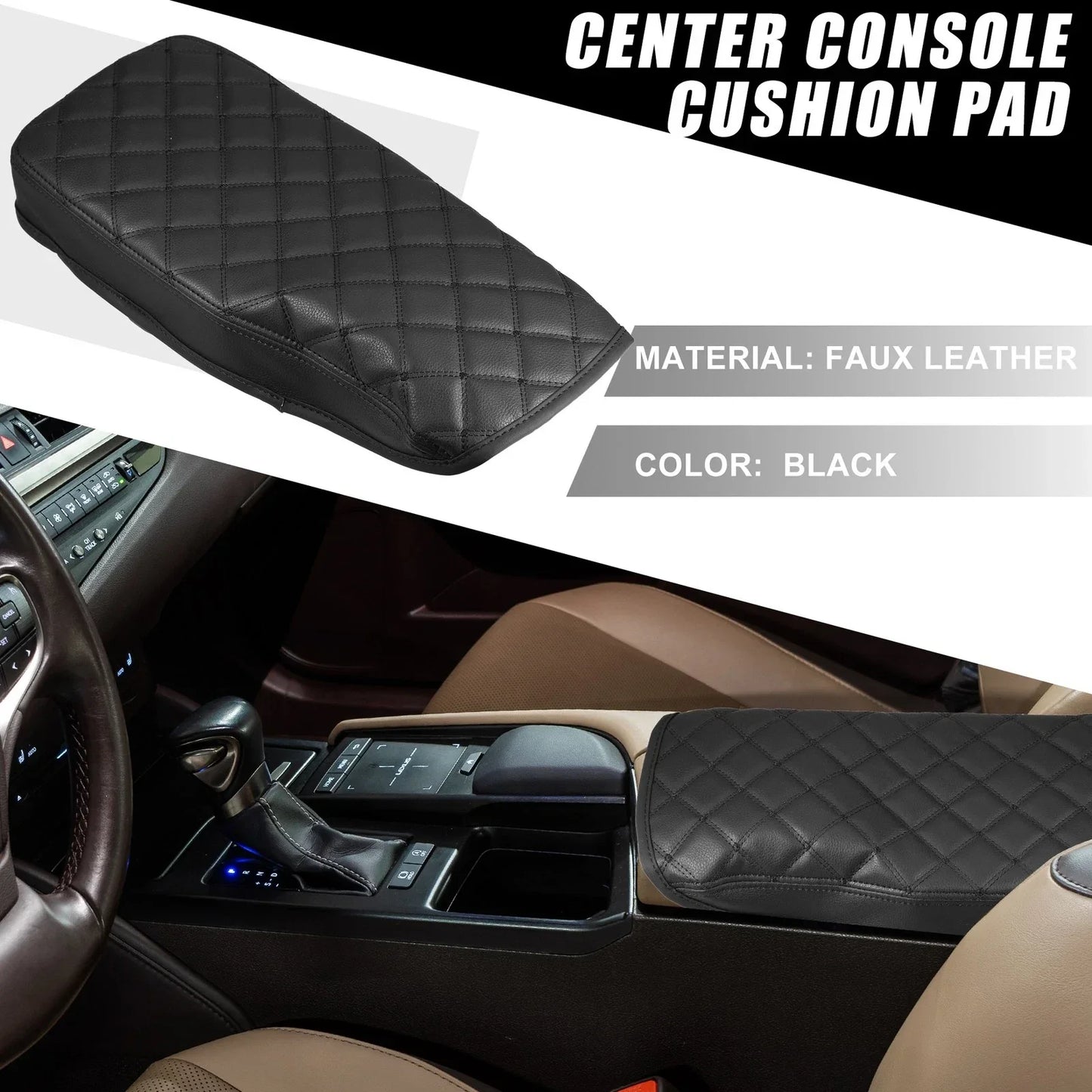 Center Console Armrest Seat Box Cover for Lexus ES330 ES350 (2005-2009)