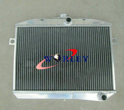 Aluminum Radiator + Fan for Volvo Amazon P1800 B18 B20 (1959-1970)