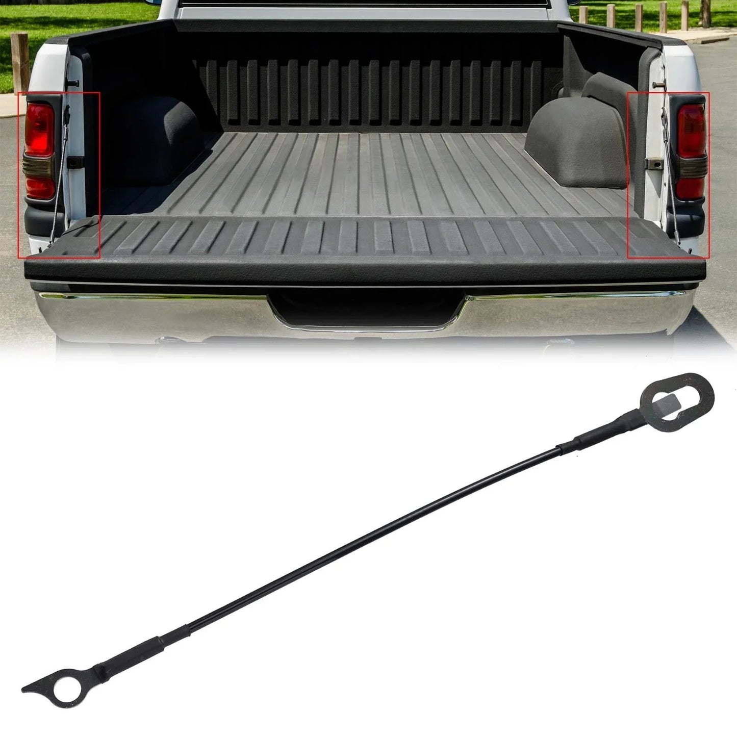 4 x Tailgate Support Cables for Dodge Ram 2500 (1994-2002)