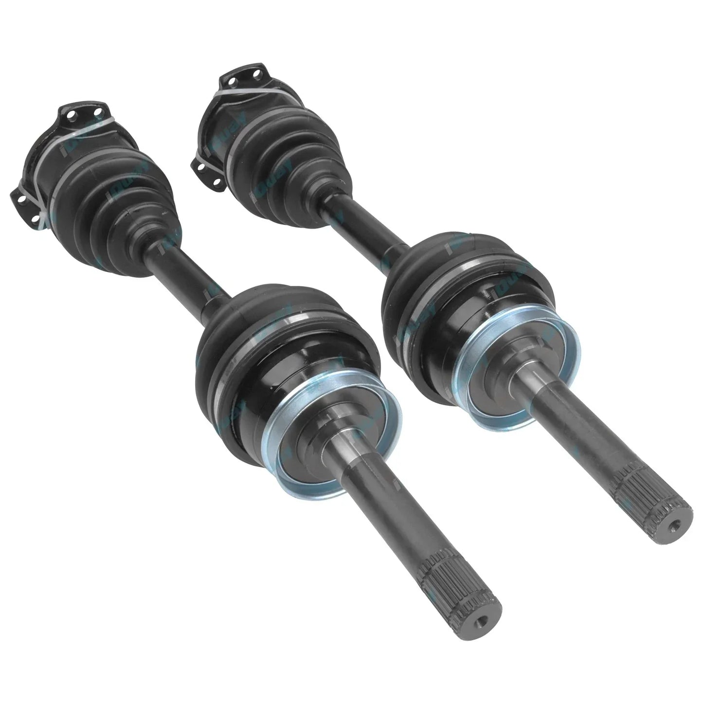 Left + Right Complete CV Boot, Joint & Axle Shaft for Navara D22 4x4 DX ST ST-R