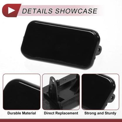 Front Left Washer Nozzle Cover for Mercedes-Benz ML500 (2002-2005) Black 1 x
