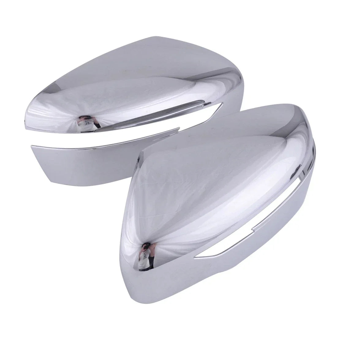 2 x Rear View Mirror Caps for Nissan Qashqai J11 (2014-2018)
