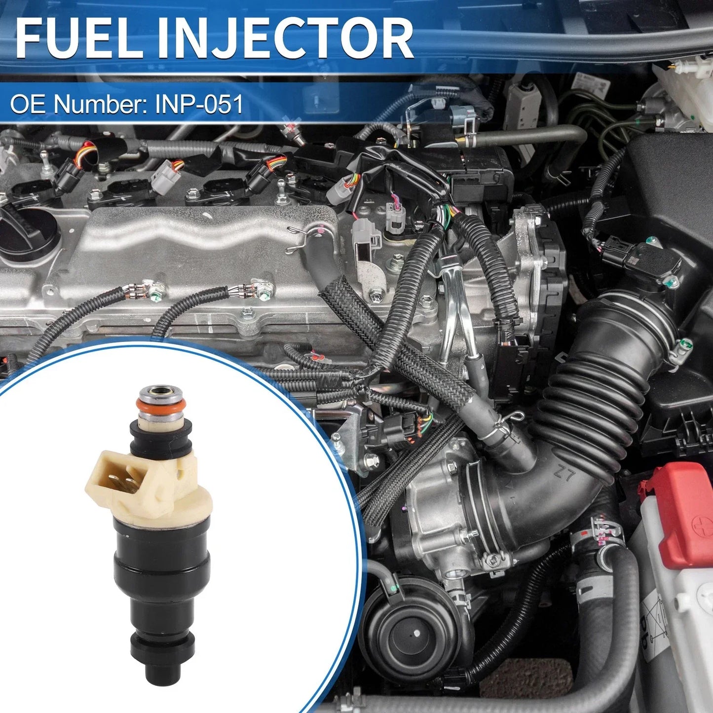 Fuel Injector for Dodge Colt GT 1.6L (1990)