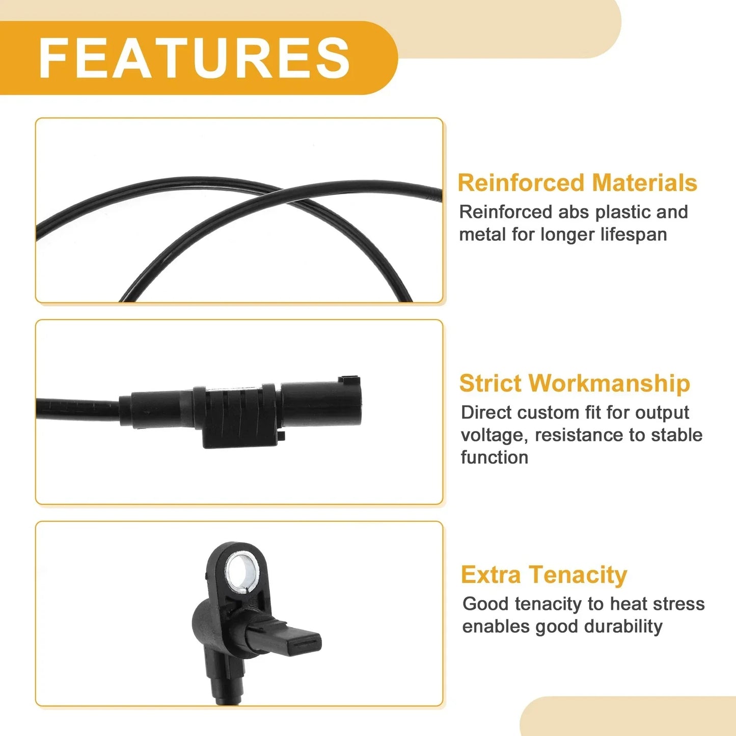 ABS Wheel Speed Sensor for Mercedes-Benz Sprinter 2500 (2007-2018)