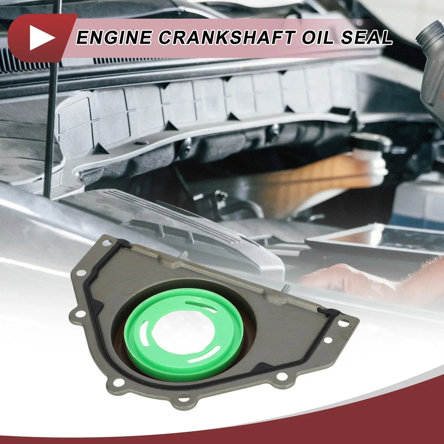 Crankshaft Oil Seal with Flange for Chrysler Sebring, Dodge (2001-2006)