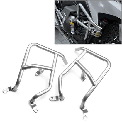 Silver Engine Guard Crash Bar Protector for Honda NC750X (2021-2023)