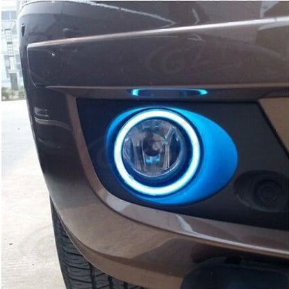 12V-24V 90mm LED Halo Lamp Angel Eyes Fog Light for Car