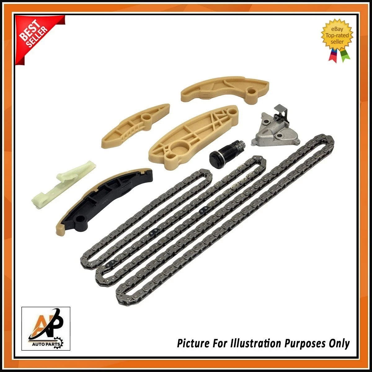 Crankshaft Seal and Timing Chain Kit for Land Rover Jaguar 2.0 Diesel (2006–2019)