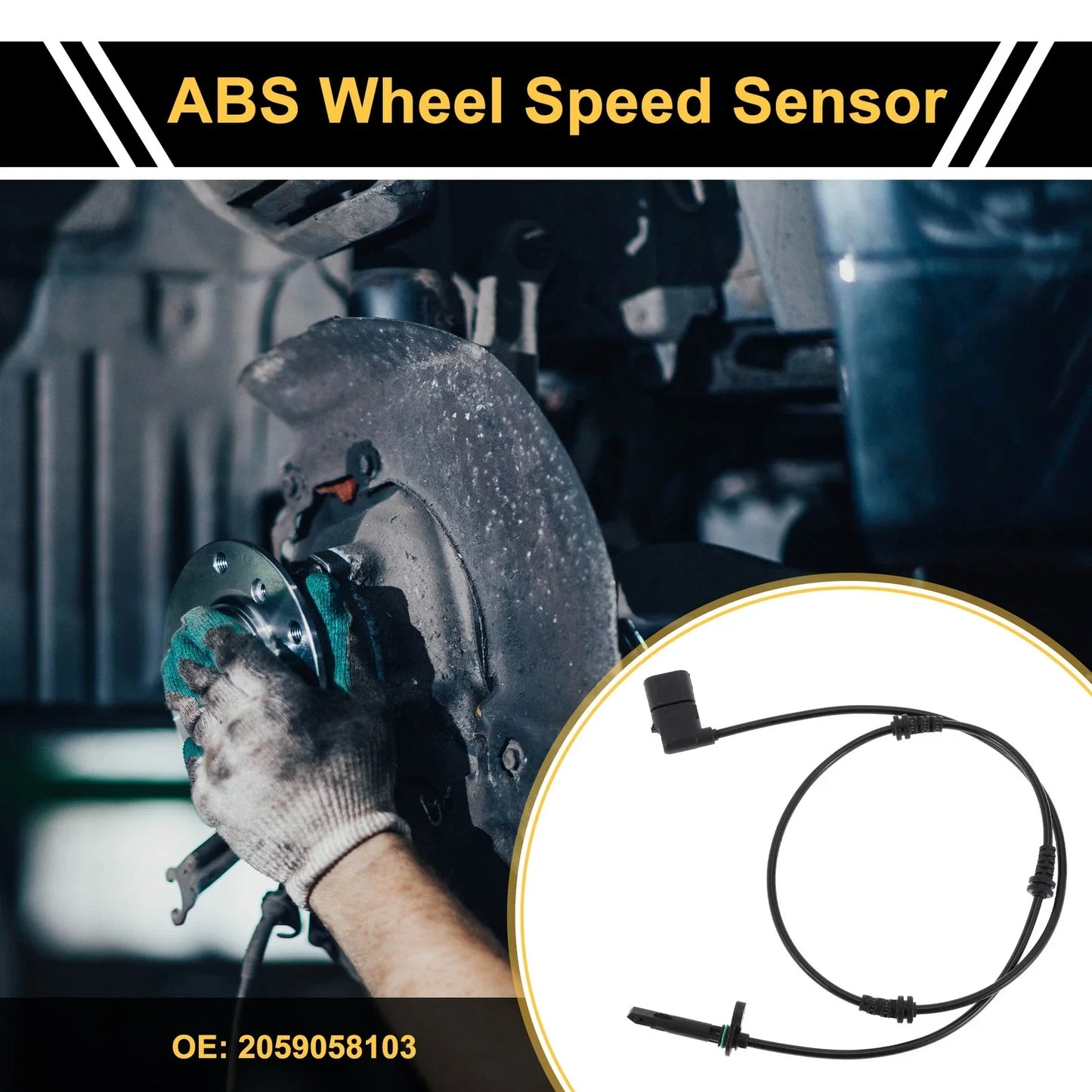 ABS Wheel Speed Sensor for Mercedes-Benz C300 (2015-2019)