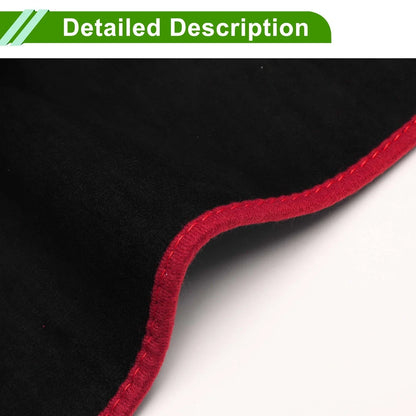 Dashboard Cover Mat for Lexus ES 2019-2022 Sun Protector Pad Black Red