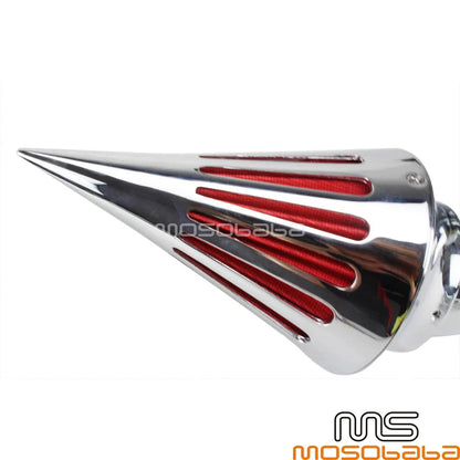Chrome Air Intake Filter Cleaner for Harley Dyna FatBob FXDF, Street Bob FXDB