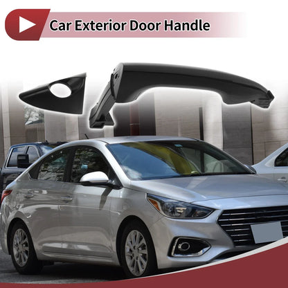 Car Door Handle Grip for Hyundai Elantra 2011-2015 Front Left Black