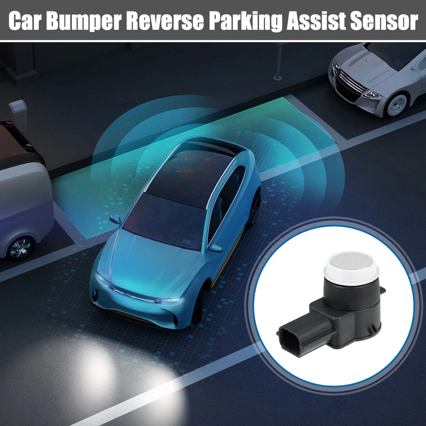 4 x PDC Reverse Parking Assist Sensors for Dodge Ram (2013-2018)