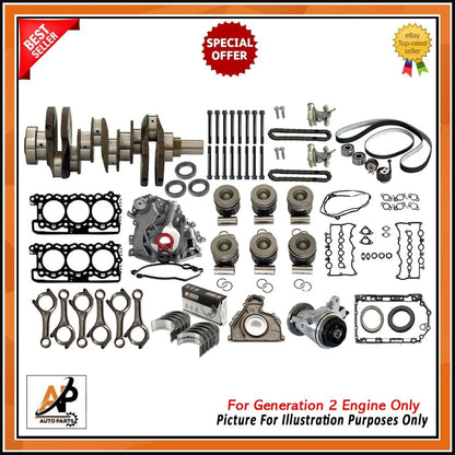Crankshaft Rebuild Kit for Jaguar Range Rover 3.0 Diesel (2006–2013)