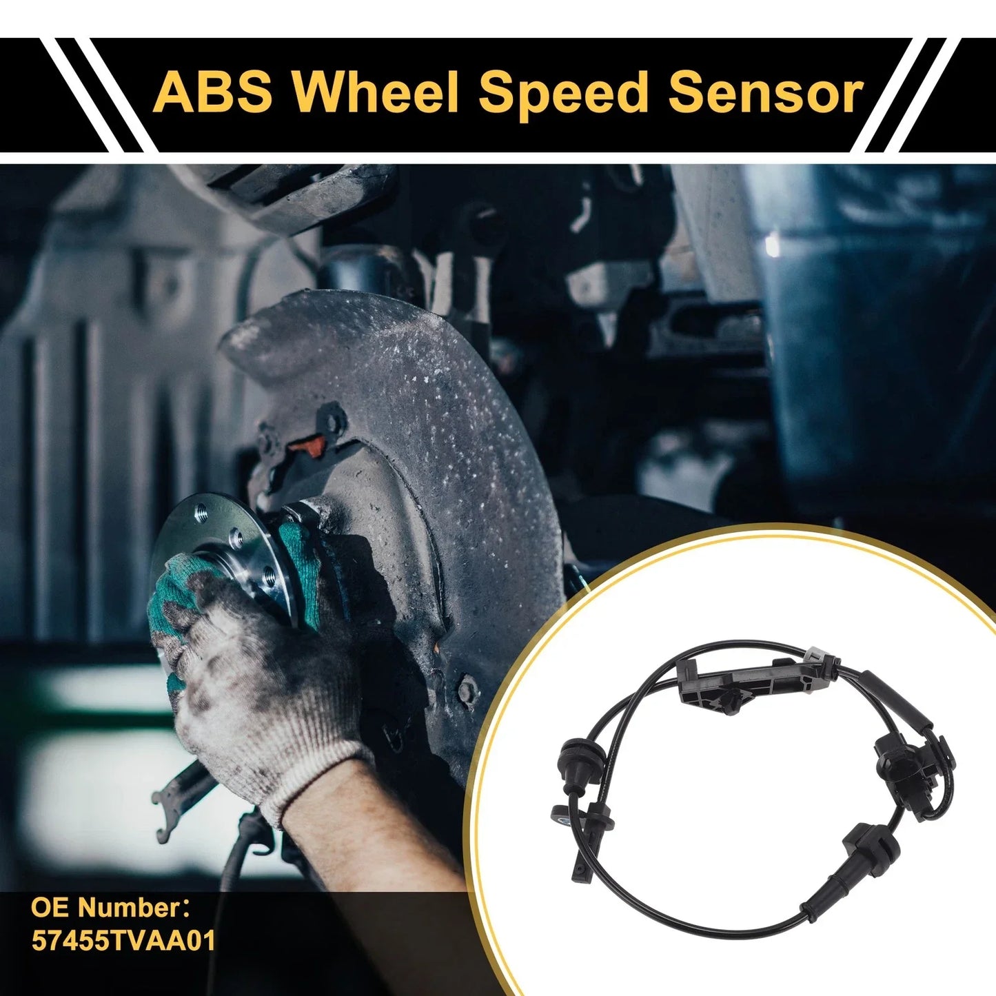ABS Wheel Speed Sensor for Honda Accord 2013-2017 1 x Left Front