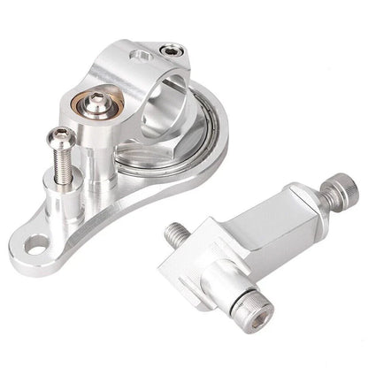 CNC Steering Damper Stabilizer Mounting Bracket for Kawasaki Ninja ZX6R (2005-2006)