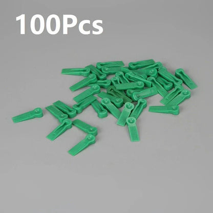 Tile Spacers 100Pcs for Tiling Tool Wall Clips Positioning Reusable Spacers