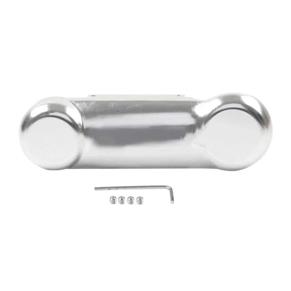 1x Silver Front Axle Cap Nut Cover for Vespa Sprint, Primavera (2014-2023)