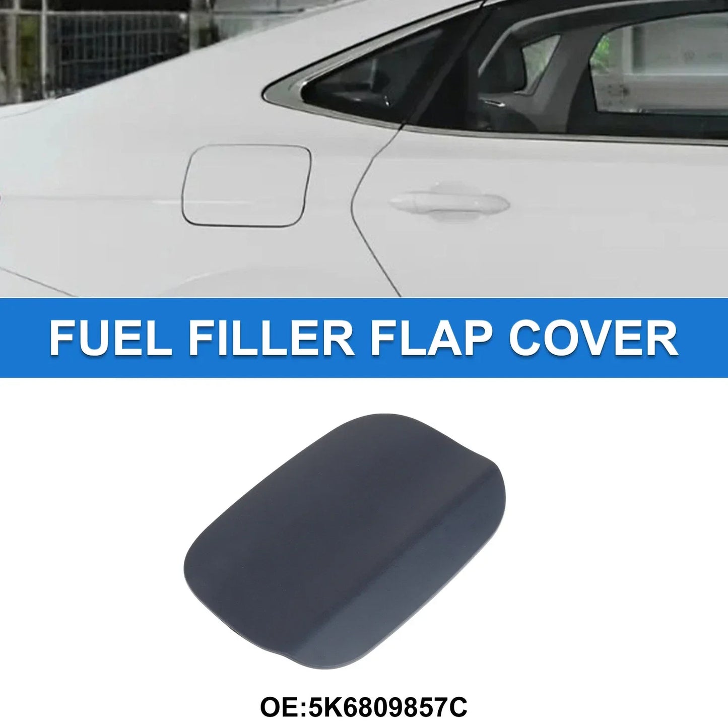 Fuel Tank Door Cap for Mercedes-Benz W117 Gas Tank Flap (2014-2018)