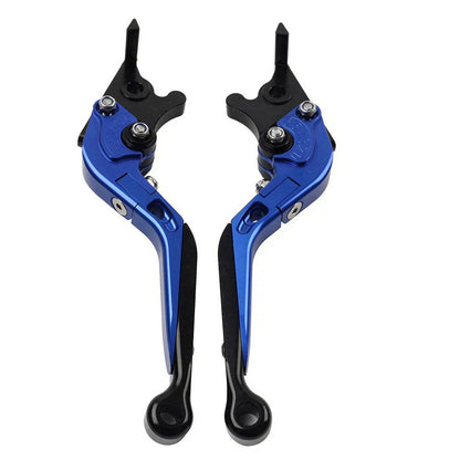 CNC Blue Extendable Brake Clutch Levers for Yamaha YZF R1 R6 R6S (2004-2016)