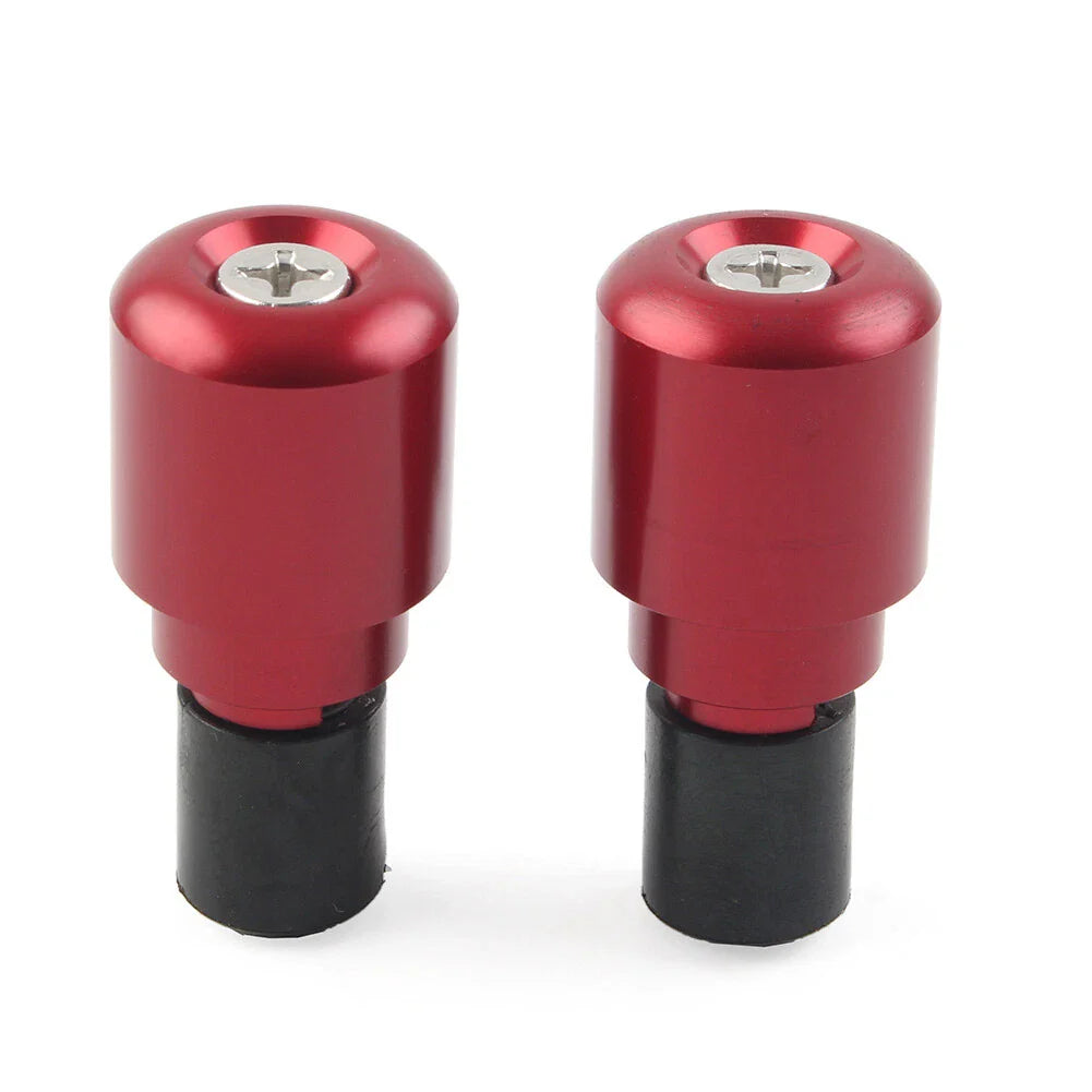 CNC Motorcycle Handlebar Grips Bar End Slider Caps  Red for HONDA CBR1000RR