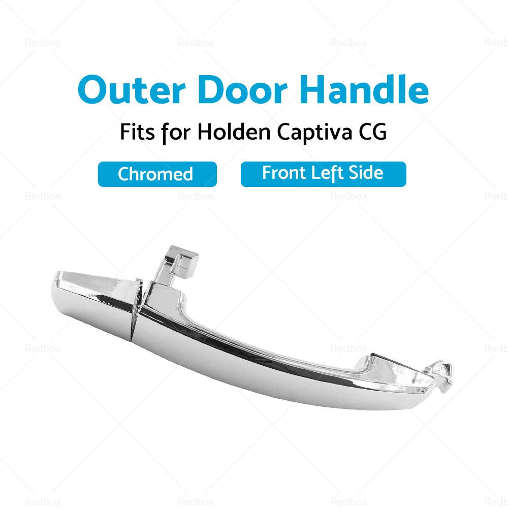 Chrome Front Left Outer Door Handle for Holden Captiva (2006-2018)