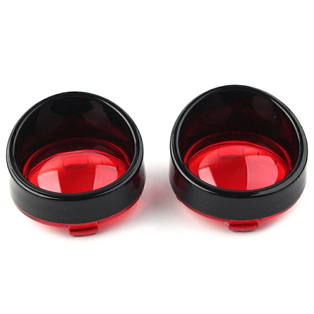 Turn Signal Light Lens Cover Bezels for Harley Davidson Softail
