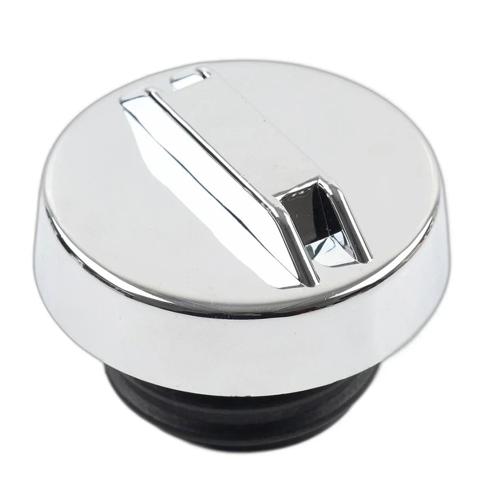 Vented Chrome Gas Fuel Tank Cover for Harley Fat Boy Electra Street Road Glide