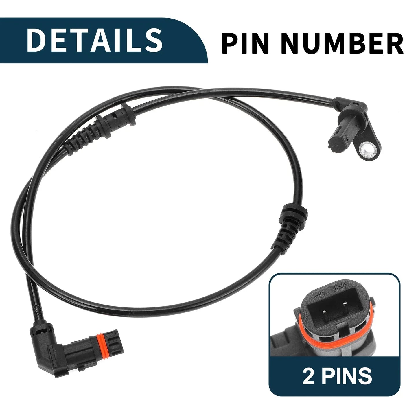 Front Right ABS Wheel Speed Sensor for Mercedes-Benz E400 (2017-2019)