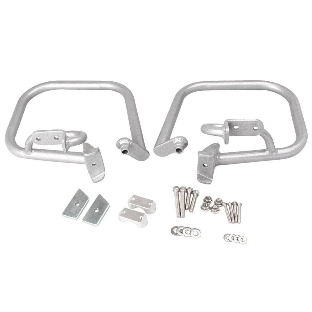 Front Engine Guard Crash Bar Protector for BMW R1200RT (2005-2013) Silver