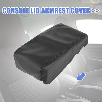 Dodge Charger Center Console Lid Armrest Cover Protector 2008-2010 Black