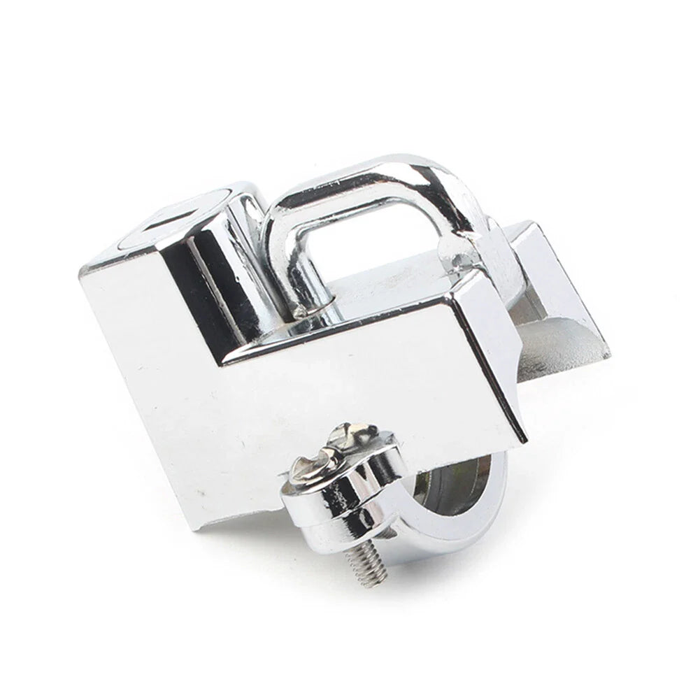 Chrome Motorcycle Helmet Lock for Harley-Davidson Softail, Road King, Fat Boy