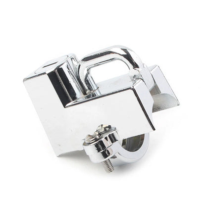 Chrome Motorcycle Helmet Lock for Harley-Davidson Softail, Road King, Fat Boy