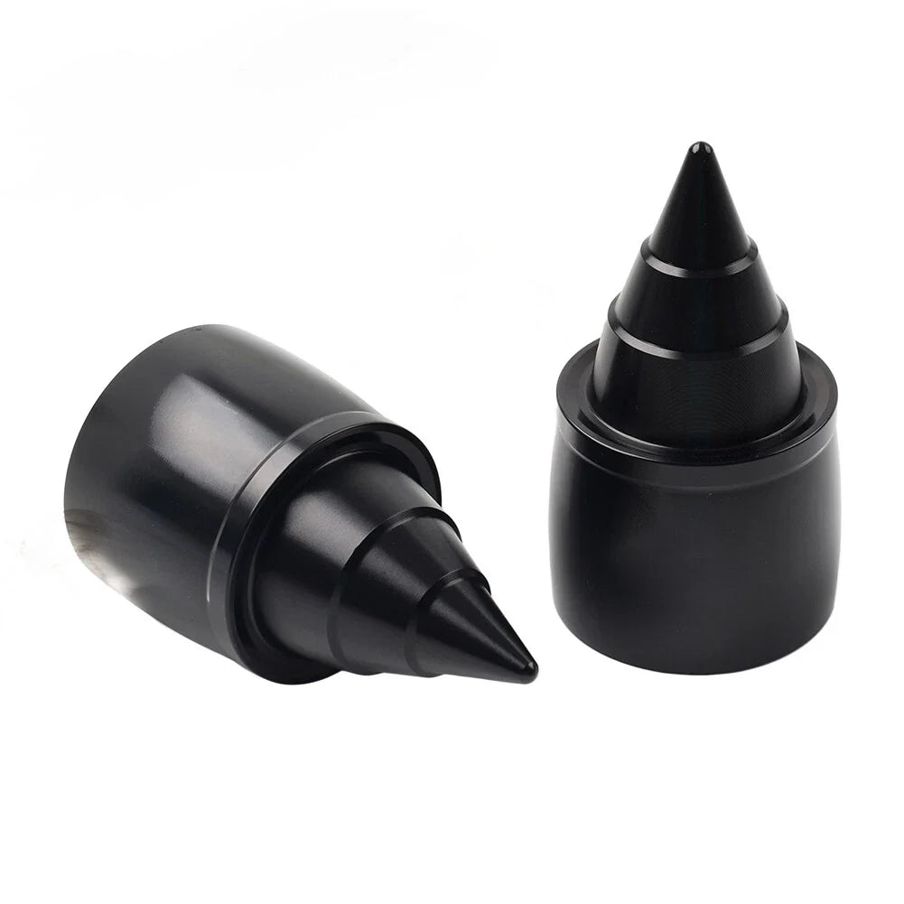 Front Axle Nut Caps for Harley Touring Road Street Glide Softail Sportster