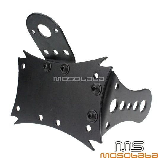 3/4��� Axle Side Mount License Plate Bracket for Old School Cruiser Bobber